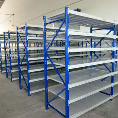 Blue Mercury Racking Storage and Organization Medium Duty Racking Warehouse Garage Rack with ...