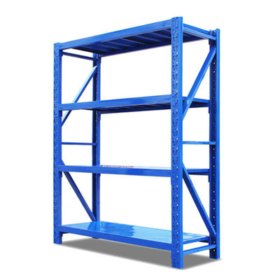 Lever Rack Storage Customized Selective Q235B Warehouse Storage Rack Metal Shelves Multi ...