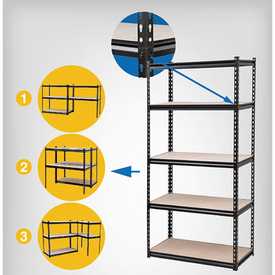 4 Level Rack 4-Level Metal Standing Type Heavy Duty Store Shelves Rack for ...